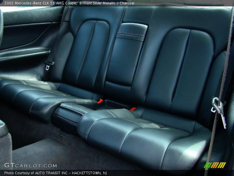  2002 CLK 55 AMG Coupe Charcoal Interior