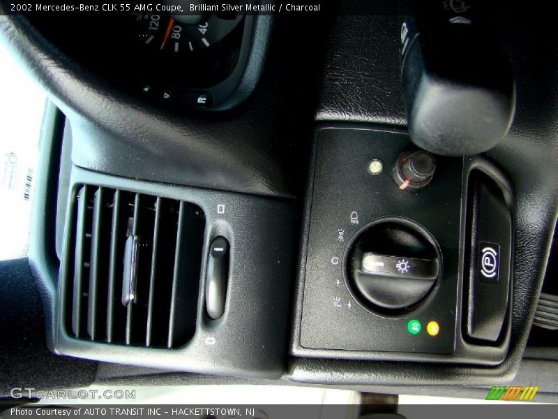 Controls of 2002 CLK 55 AMG Coupe