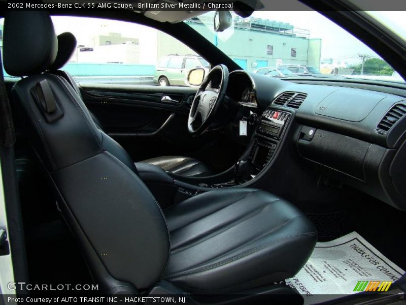  2002 CLK 55 AMG Coupe Charcoal Interior