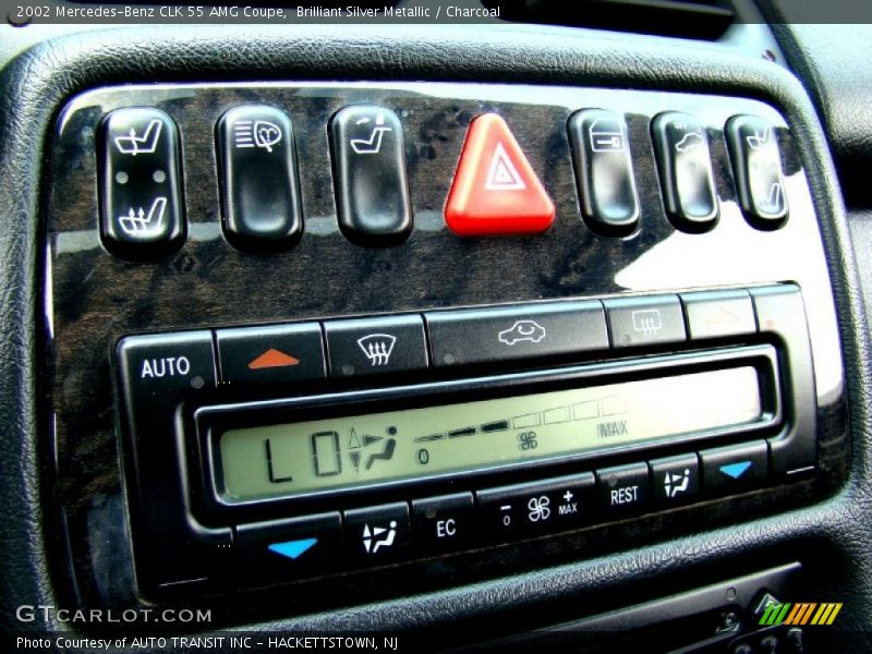 Controls of 2002 CLK 55 AMG Coupe