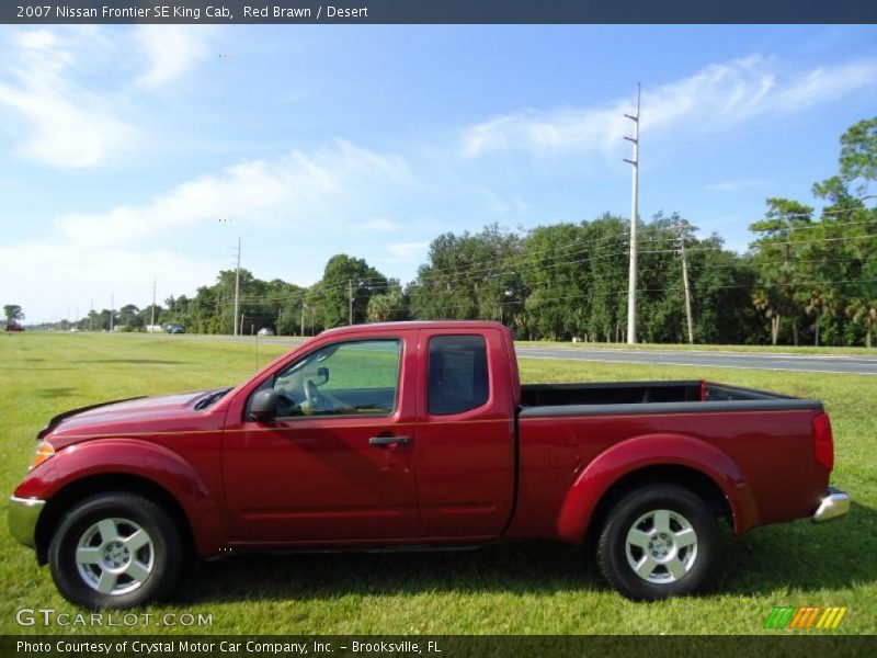Red Brawn / Desert 2007 Nissan Frontier SE King Cab