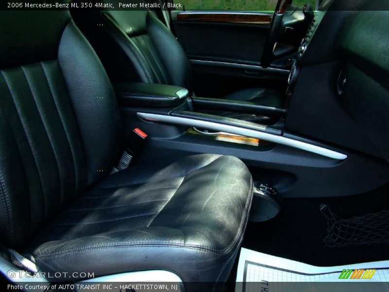 Pewter Metallic / Black 2006 Mercedes-Benz ML 350 4Matic