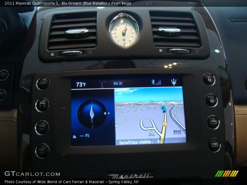 Controls of 2011 Quattroporte S
