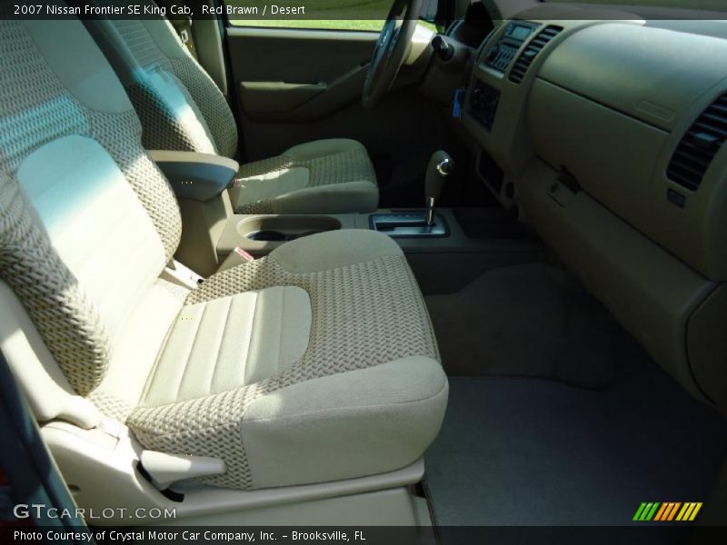 Red Brawn / Desert 2007 Nissan Frontier SE King Cab