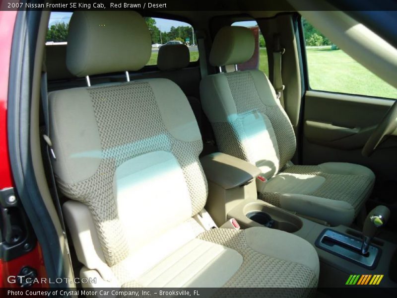 Red Brawn / Desert 2007 Nissan Frontier SE King Cab