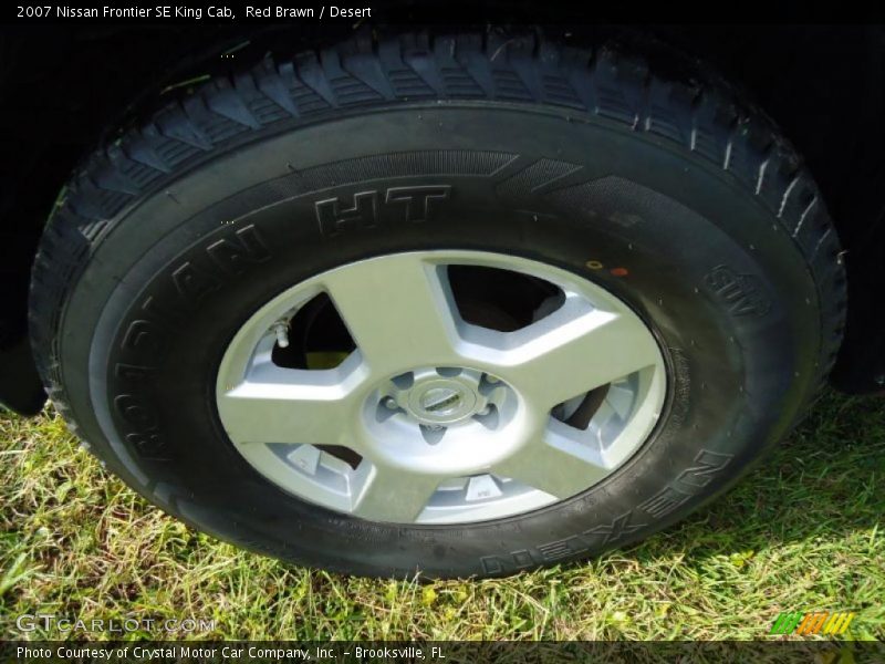 Red Brawn / Desert 2007 Nissan Frontier SE King Cab
