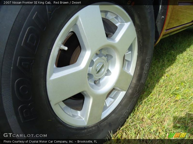 Red Brawn / Desert 2007 Nissan Frontier SE King Cab