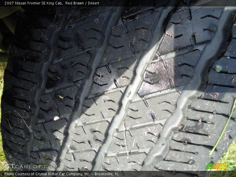Red Brawn / Desert 2007 Nissan Frontier SE King Cab