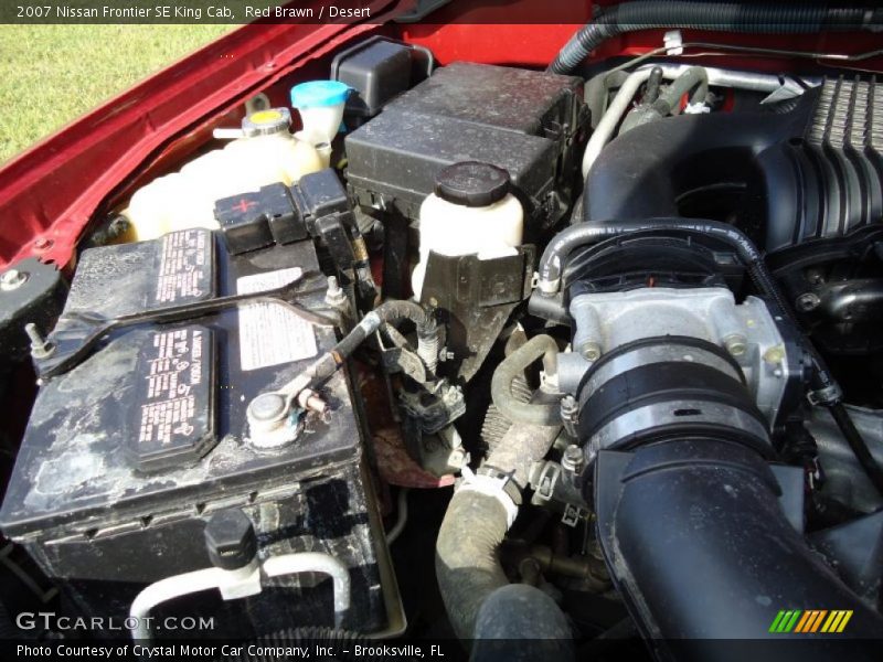 Red Brawn / Desert 2007 Nissan Frontier SE King Cab
