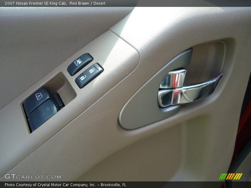 Red Brawn / Desert 2007 Nissan Frontier SE King Cab
