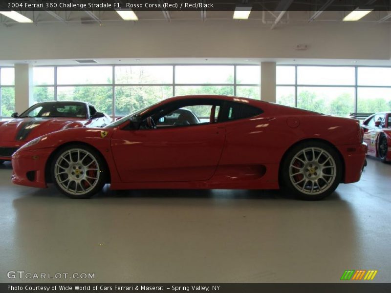 Rosso Corsa (Red) / Red/Black 2004 Ferrari 360 Challenge Stradale F1