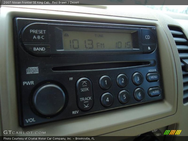 Red Brawn / Desert 2007 Nissan Frontier SE King Cab