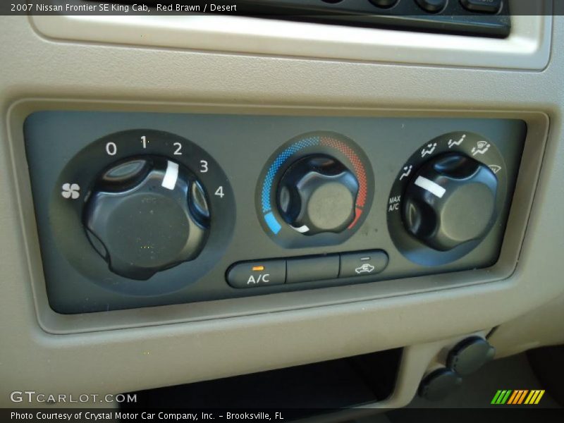 Red Brawn / Desert 2007 Nissan Frontier SE King Cab