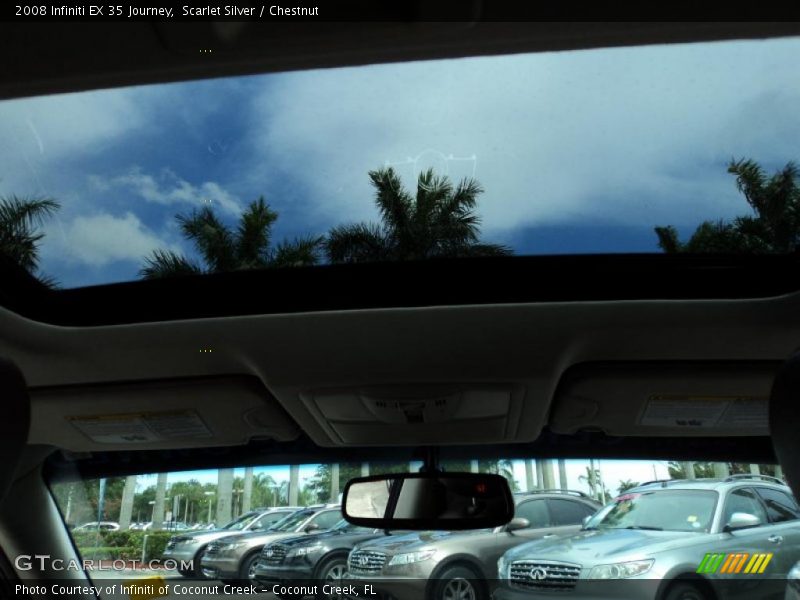 Sunroof of 2008 EX 35 Journey