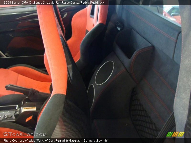 Rosso Corsa (Red) / Red/Black 2004 Ferrari 360 Challenge Stradale F1