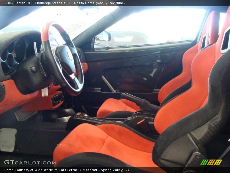  2004 360 Challenge Stradale F1 Red/Black Interior