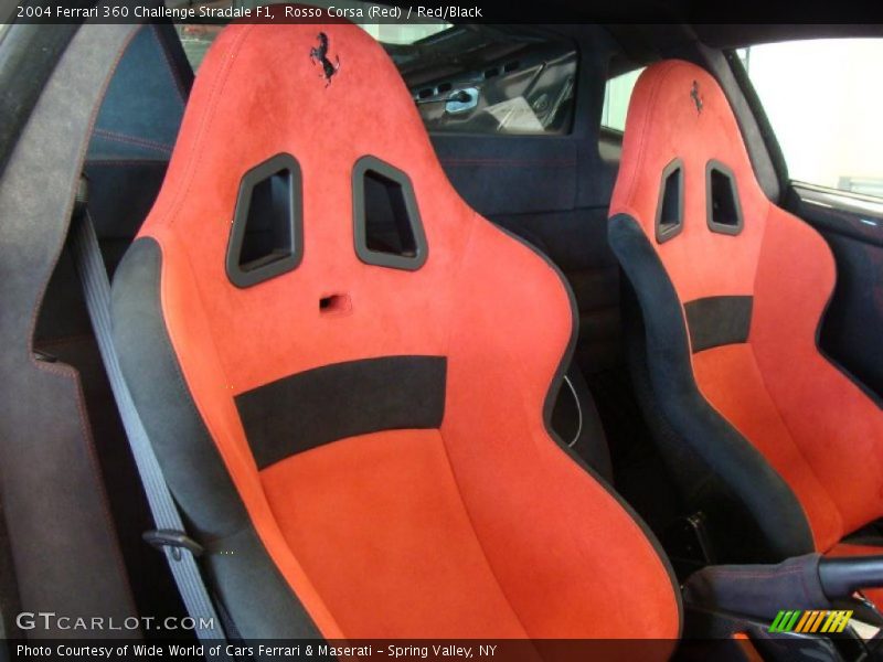  2004 360 Challenge Stradale F1 Red/Black Interior
