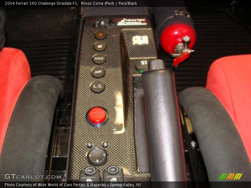 Controls of 2004 360 Challenge Stradale F1