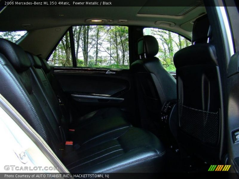 Pewter Metallic / Black 2006 Mercedes-Benz ML 350 4Matic