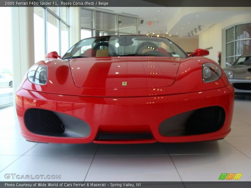Rosso Corsa (Red) / Beige 2005 Ferrari F430 Spider F1