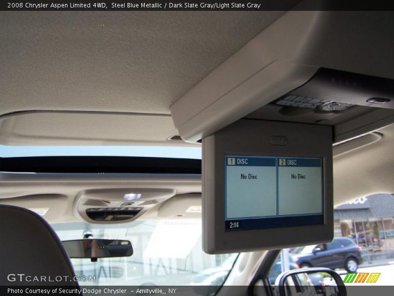 Steel Blue Metallic / Dark Slate Gray/Light Slate Gray 2008 Chrysler Aspen Limited 4WD