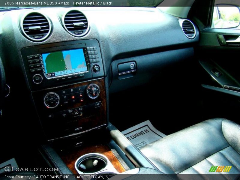 Pewter Metallic / Black 2006 Mercedes-Benz ML 350 4Matic
