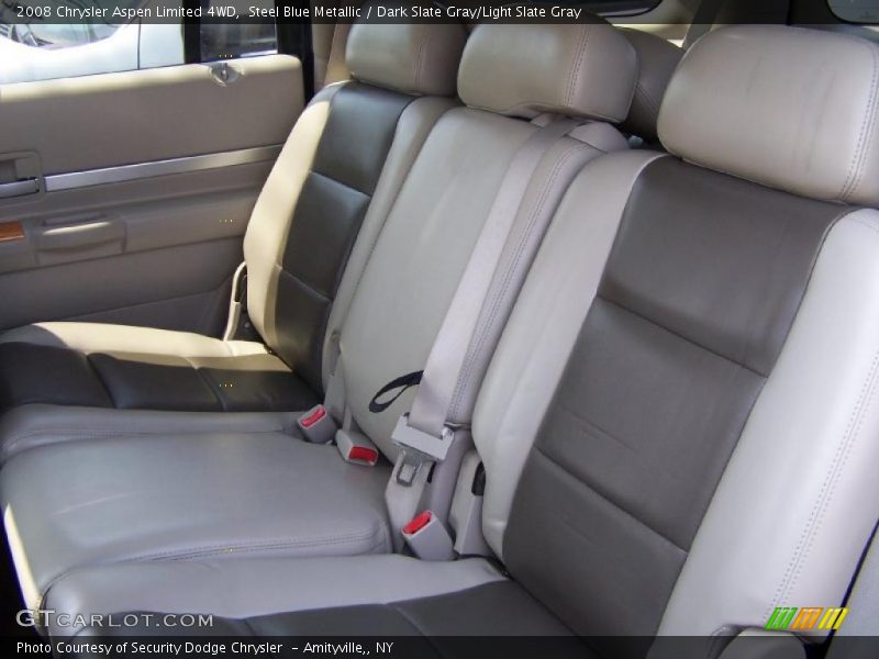 Steel Blue Metallic / Dark Slate Gray/Light Slate Gray 2008 Chrysler Aspen Limited 4WD