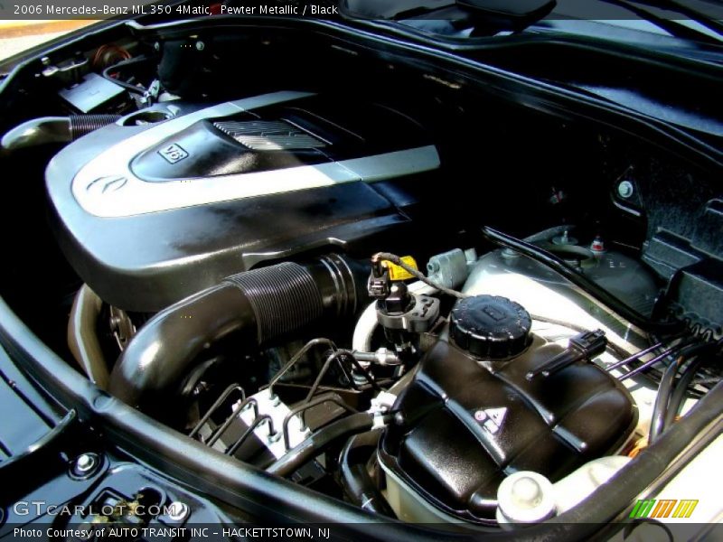 Pewter Metallic / Black 2006 Mercedes-Benz ML 350 4Matic