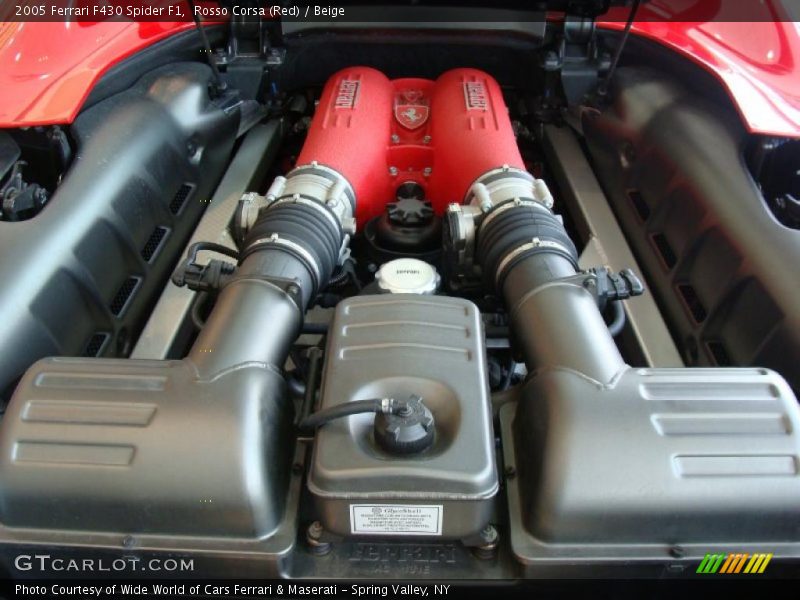  2005 F430 Spider F1 Engine - 4.3 Liter DOHC 32-Valve V8