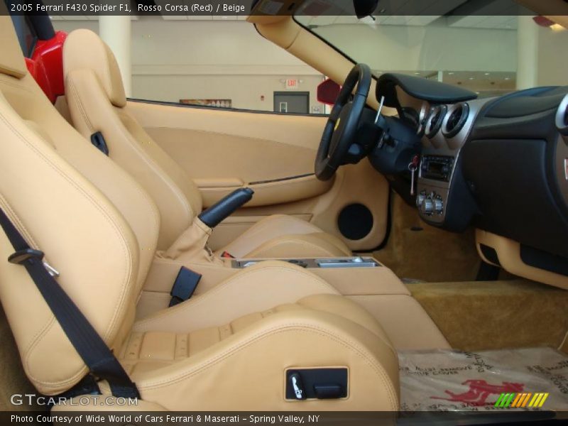  2005 F430 Spider F1 Beige Interior