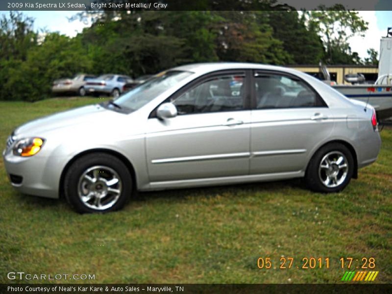 Custom Wheels of 2009 Spectra LX Sedan