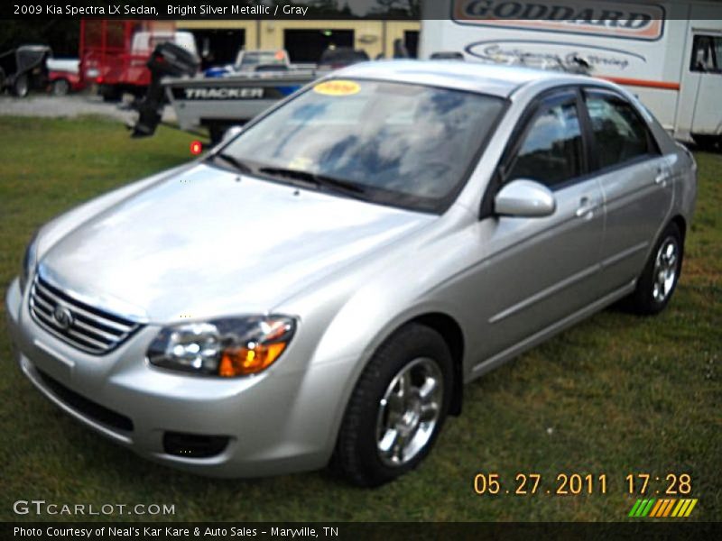 Front 3/4 View of 2009 Spectra LX Sedan