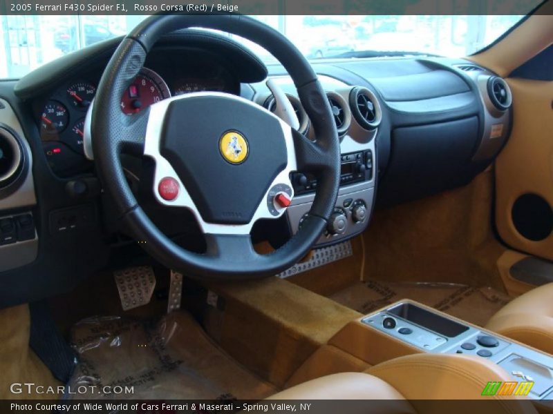 Dashboard of 2005 F430 Spider F1