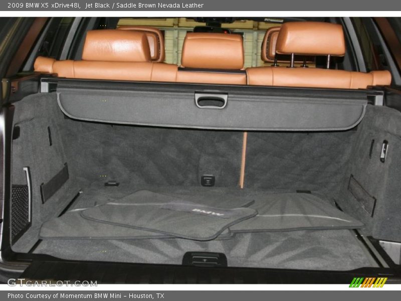 Jet Black / Saddle Brown Nevada Leather 2009 BMW X5 xDrive48i