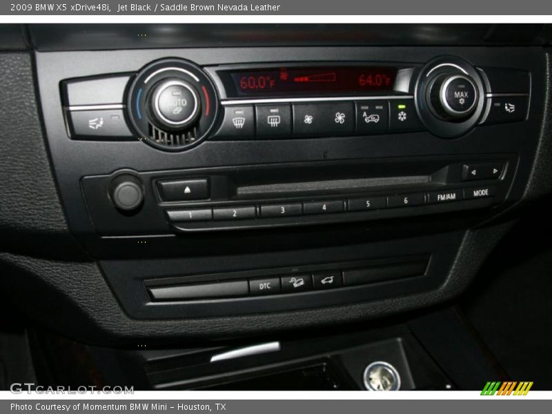 Jet Black / Saddle Brown Nevada Leather 2009 BMW X5 xDrive48i