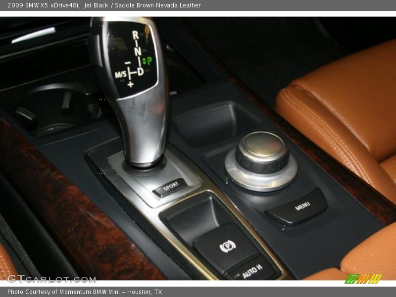 Jet Black / Saddle Brown Nevada Leather 2009 BMW X5 xDrive48i