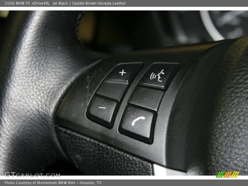 Jet Black / Saddle Brown Nevada Leather 2009 BMW X5 xDrive48i