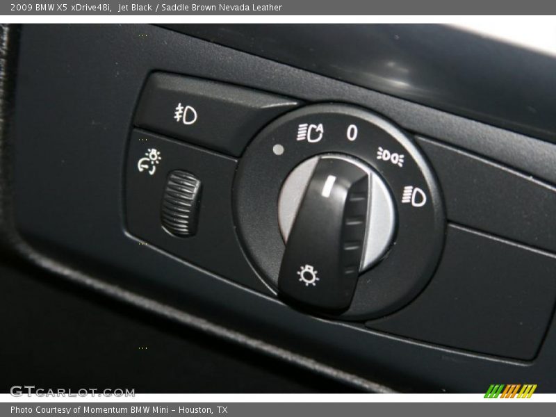 Jet Black / Saddle Brown Nevada Leather 2009 BMW X5 xDrive48i