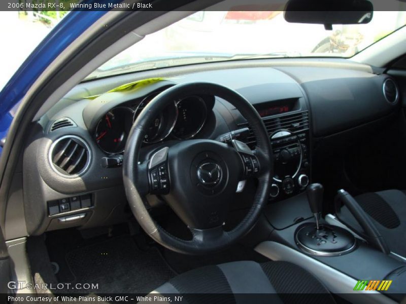 Winning Blue Metallic / Black 2006 Mazda RX-8