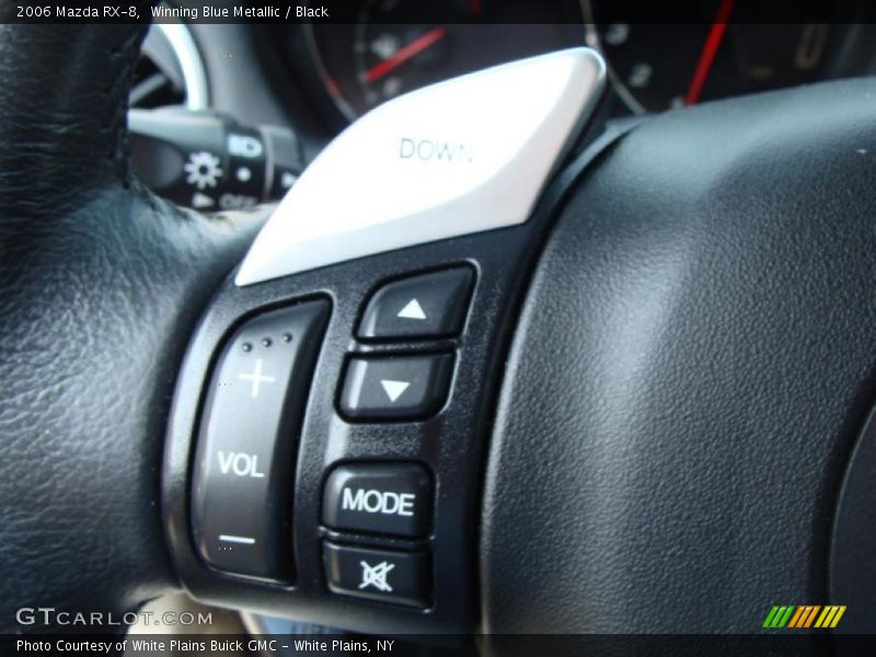 Winning Blue Metallic / Black 2006 Mazda RX-8