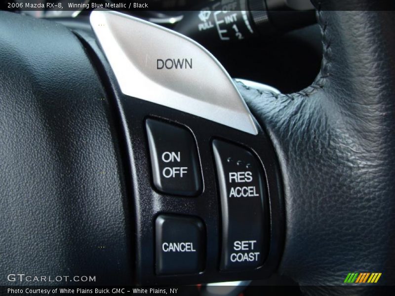 Winning Blue Metallic / Black 2006 Mazda RX-8