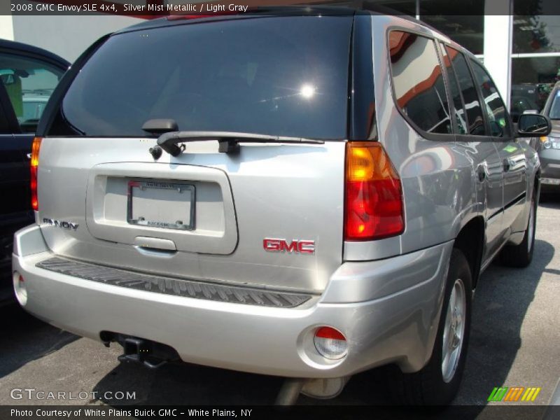 Silver Mist Metallic / Light Gray 2008 GMC Envoy SLE 4x4