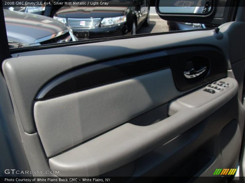 Silver Mist Metallic / Light Gray 2008 GMC Envoy SLE 4x4