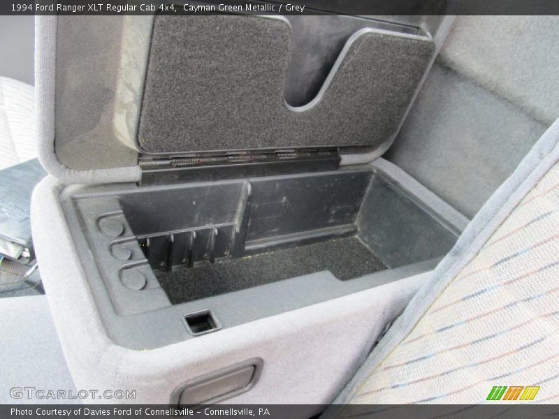 Cayman Green Metallic / Grey 1994 Ford Ranger XLT Regular Cab 4x4