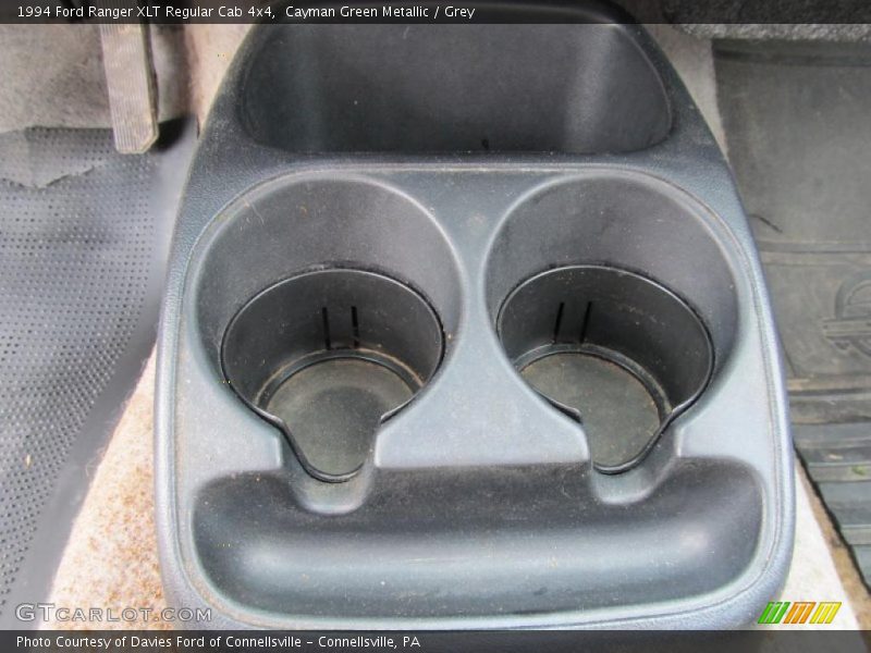 Cayman Green Metallic / Grey 1994 Ford Ranger XLT Regular Cab 4x4