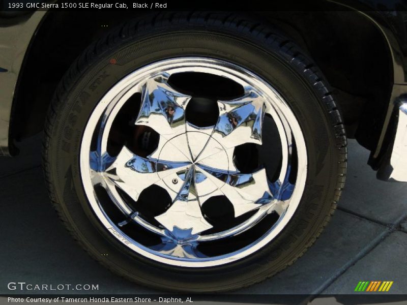 Custom Wheels of 1993 Sierra 1500 SLE Regular Cab