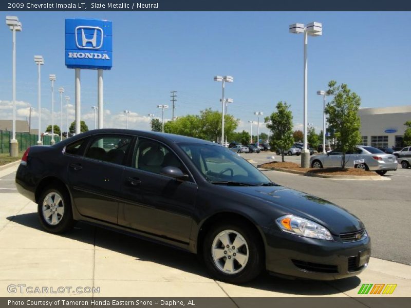 Slate Metallic / Neutral 2009 Chevrolet Impala LT