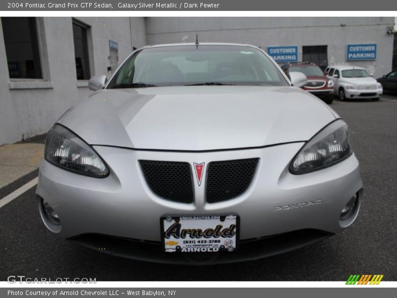 Galaxy Silver Metallic / Dark Pewter 2004 Pontiac Grand Prix GTP Sedan