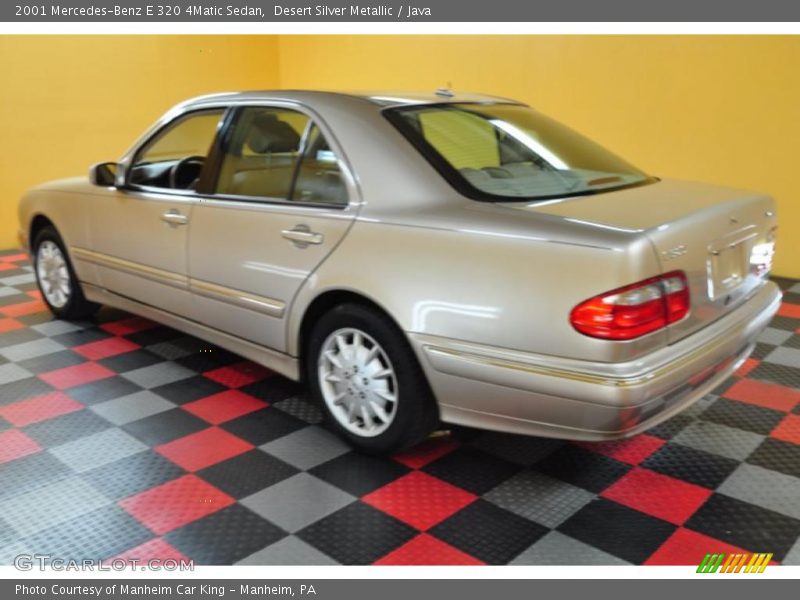 Desert Silver Metallic / Java 2001 Mercedes-Benz E 320 4Matic Sedan