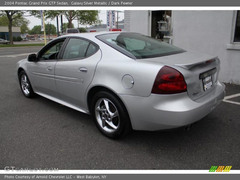 Galaxy Silver Metallic / Dark Pewter 2004 Pontiac Grand Prix GTP Sedan